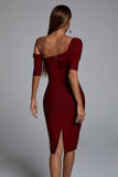 Ada Midi Bandage Dress