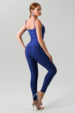 Aleah Bandage Jumpsuit - Blue