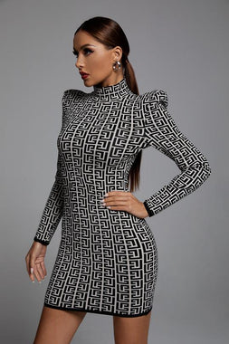 Naleza Mini Bandage Dress