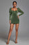 Paccia Green Sparkle Dress