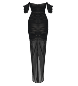 Mayer Black Maxi Dress