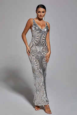 Xidel Sequin Maxi Dress