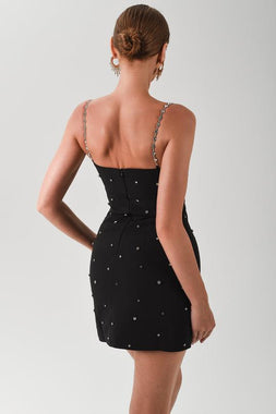 Cora Diamante Mini Dress